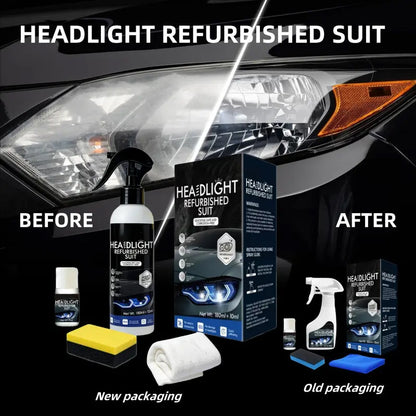 🚘Automotive Headlamp Restoration Fluid Kit
