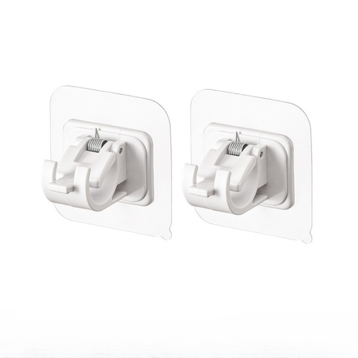 🔥Curtain Rod Brackets with Clips