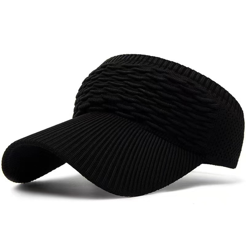 ☀️Women's High Ponytail Sun Visor Hat for Sun Protection