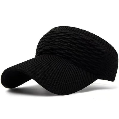 ☀️Women's High Ponytail Sun Visor Hat for Sun Protection