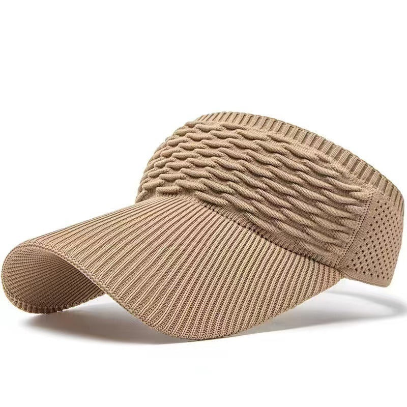 ☀️Women's High Ponytail Sun Visor Hat for Sun Protection