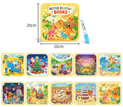 🎨Toddler Watercolor Art Books – Travel Ready