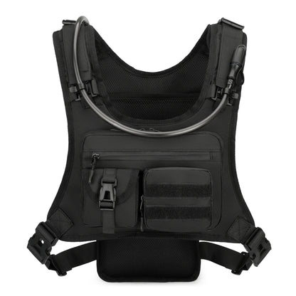 🏃 2.0L Hydration Vest – Lightweight Running Chest Pack for Hiking, Cycling & Marathon