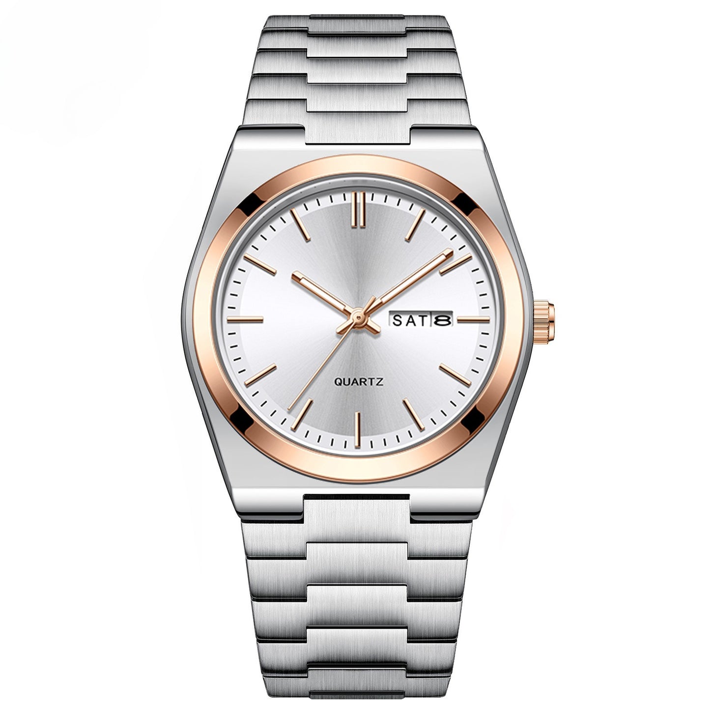 ⌚ Steel Quartz Watch – Casual Business, Party & Daily Wear