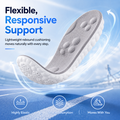 ☁️ 4D Cloud • Ultra-Soft Massage Insoles