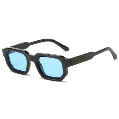 🕶️🔆 Vintage Rectangle Frame Sunglasses for Men & Women with UV400 Protection
