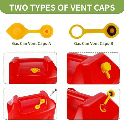 🔥 Universal Gas Can Spout Replacement Kit — Flexible Leak-Proof Nozzle, Fits 1–10 Gal Cans