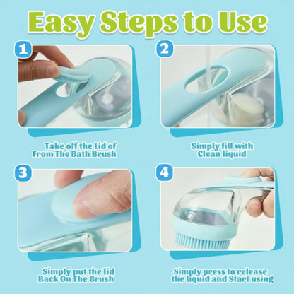 🐶2026 New 2-in-1 Pet Bath & Grooming Brush with Soap Dispenser – Dog & Cat Shampoo Massage Brush for Long & Short Hair 🛁✨