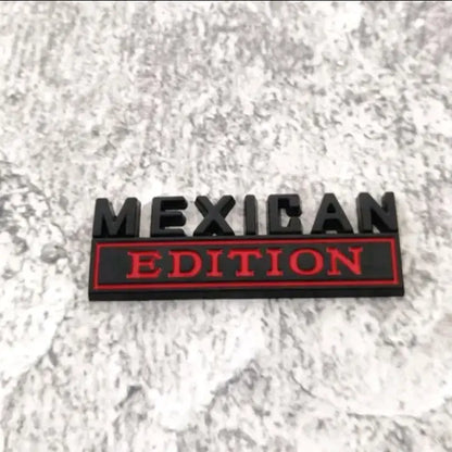 Mexican Heritage Metal Truck Emblem