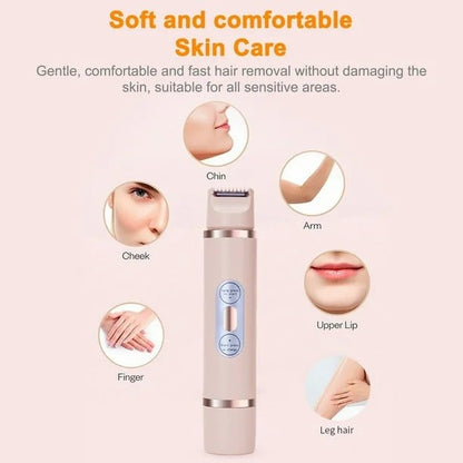 🎁🌸 2-in-1 Electric Lady Shaver – Smooth, Gentle & Cordless Comfort ✨