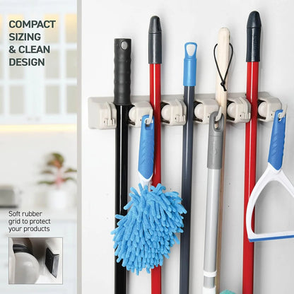 4Slot & 5Hook Wall Mounted Holder