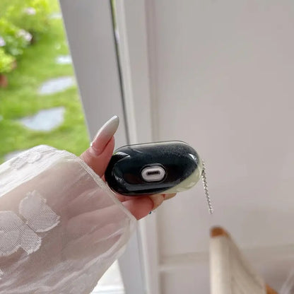 ✨ Glow, Protect & Stand Out🌌 Luminous Quicksand AirPods Case