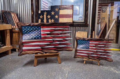 3D ''The Battle Worn'' Flag