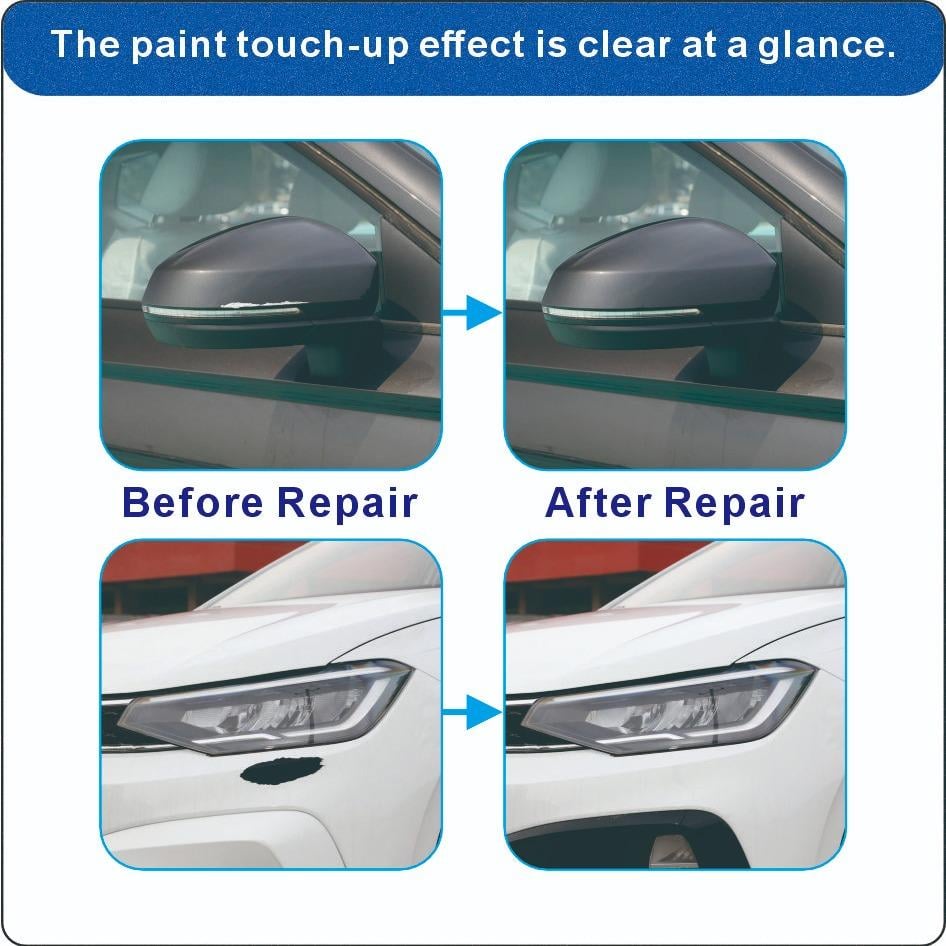 Car Scratch Repair Pen — Quick & Easy Touch-Up for Black & White Cars🚗