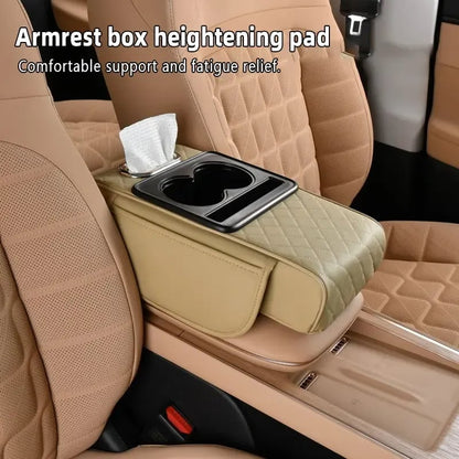 🚗✨ 4-in-1 Car Armrest Storage Organizer – Drive Smarter, Travel Better!