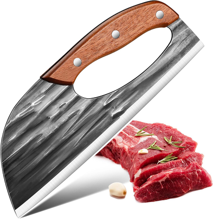 🥩Hand-Forged Effortless Slicing Knife for Meat & Vegetables 🔪