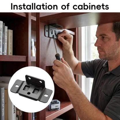 🛠️8 Pack Quick Fitting Furniture Joint Bracket
