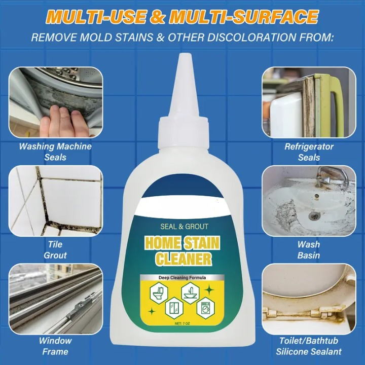 Heavy-Duty Mold Remover Gel with Scrub Brush