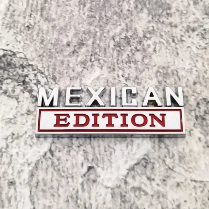 Mexican Heritage Metal Truck Emblem