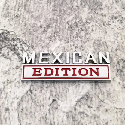 Mexican Heritage Metal Truck Emblem