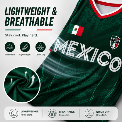 2026 Mexico Soccer Jersey – Retro Chichén Itzá Pyramid Football Shirt 🇲🇽⚽