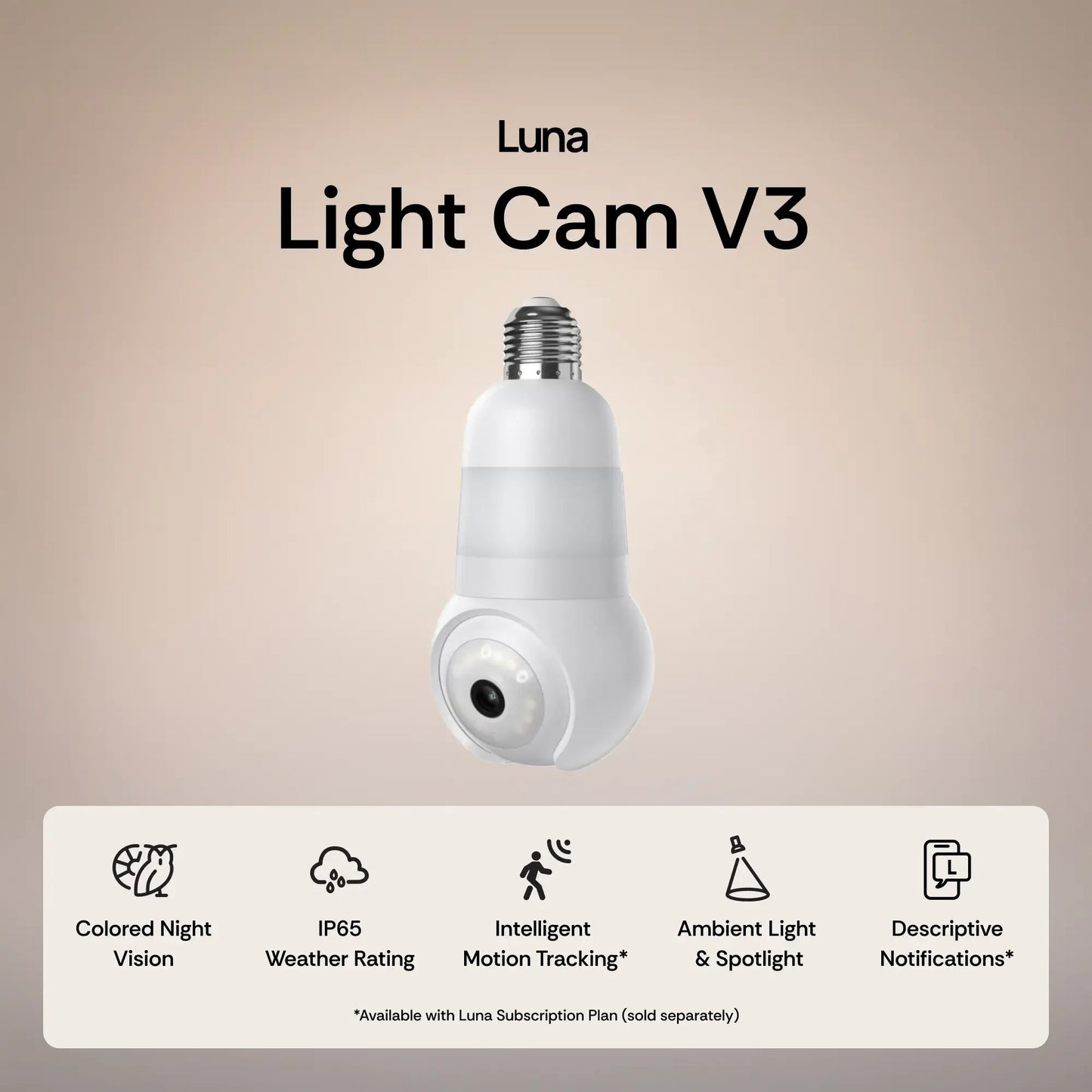 Hot Sale💡📹 2026 Upgraded Light Bulb Security Camera – Smart 360° Home Protection