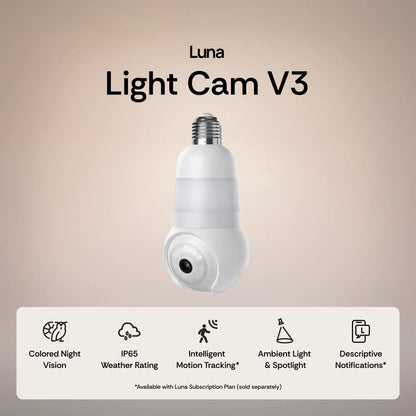 Hot Sale💡📹 2026 Upgraded Light Bulb Security Camera – Smart 360° Home Protection