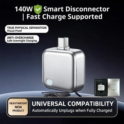 🔥LAST DAY 49% OFF🔥140W Smart Auto-Stop Charging Adapter