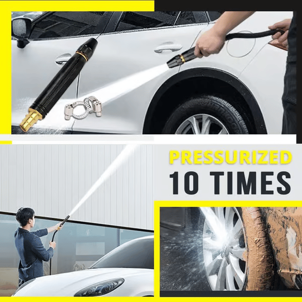🏠🚗High Pressure Car Wash Water Gun - All-in-One Kit with Power Booster Nozzle⚡