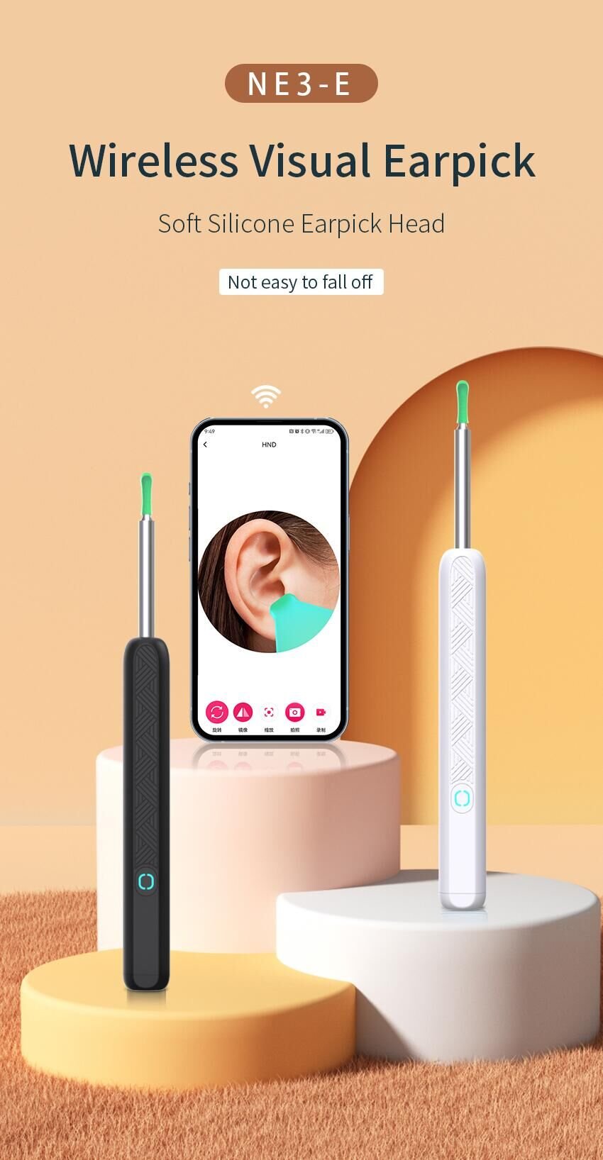 1080P Ear Wax Removal Camera