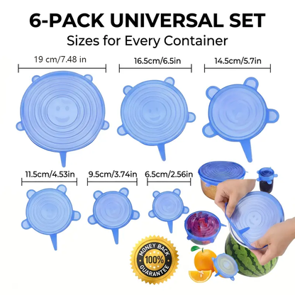 🥗✨Reusable Silicone Stretch Lids