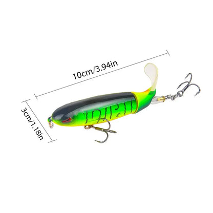5/10pcs 🎣 Realistic ABS Fishing Lure – 13.5g Simulation Bait with 360° Spinner, Balanced Casting for Any Water