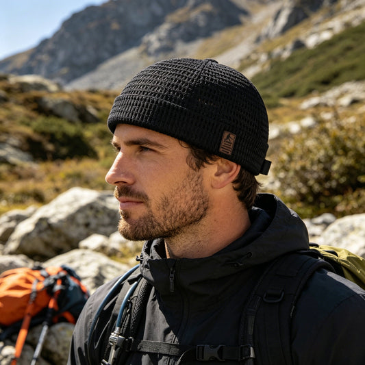 🧢 Men’s Breathable Brimless Docker Hat – Cool & Minimal Style 🔥