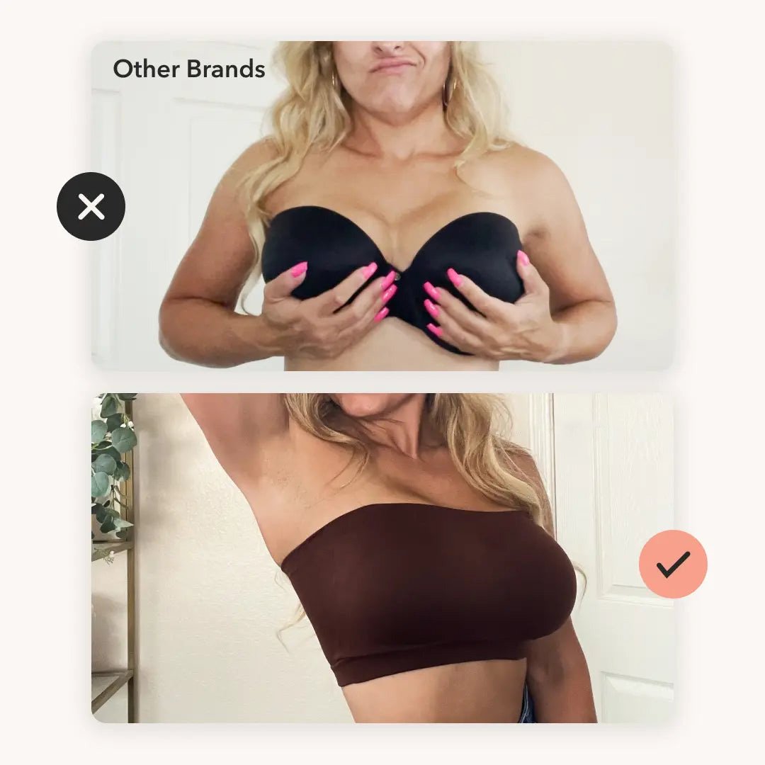 CONVERTIBLE STRAPLESS BANDEAU BRA