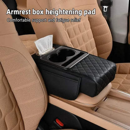 🚗✨ 4-in-1 Car Armrest Storage Organizer – Drive Smarter, Travel Better!