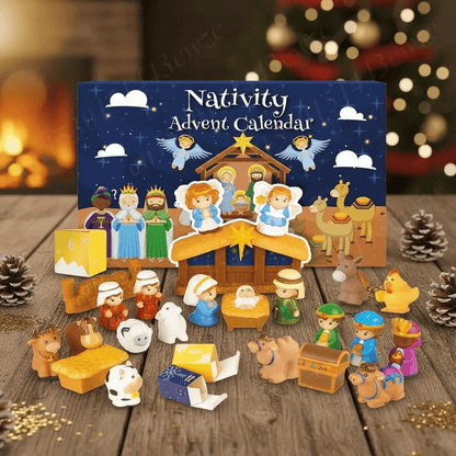 🎄🏆 2026 Nativity Advent Calendar (25pcs) 💯NONTOXIC & ODORLESS