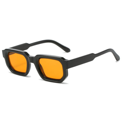 🕶️🔆 Vintage Rectangle Frame Sunglasses for Men & Women with UV400 Protection