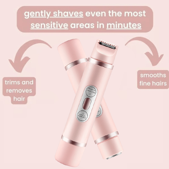 🎁🌸 2-in-1 Electric Lady Shaver – Smooth, Gentle & Cordless Comfort ✨