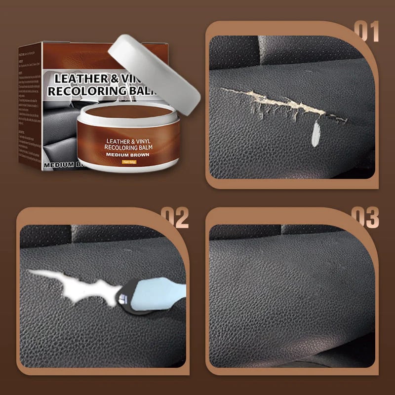 Leather Repair Paste – Restore Scratched Sofas & Furniture Like New 🛋️✨