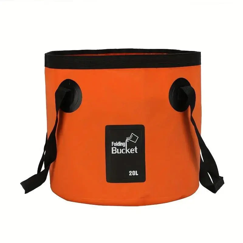 🏕️ Collapsible Water Bucket – Road Trip & Outdoor Essential