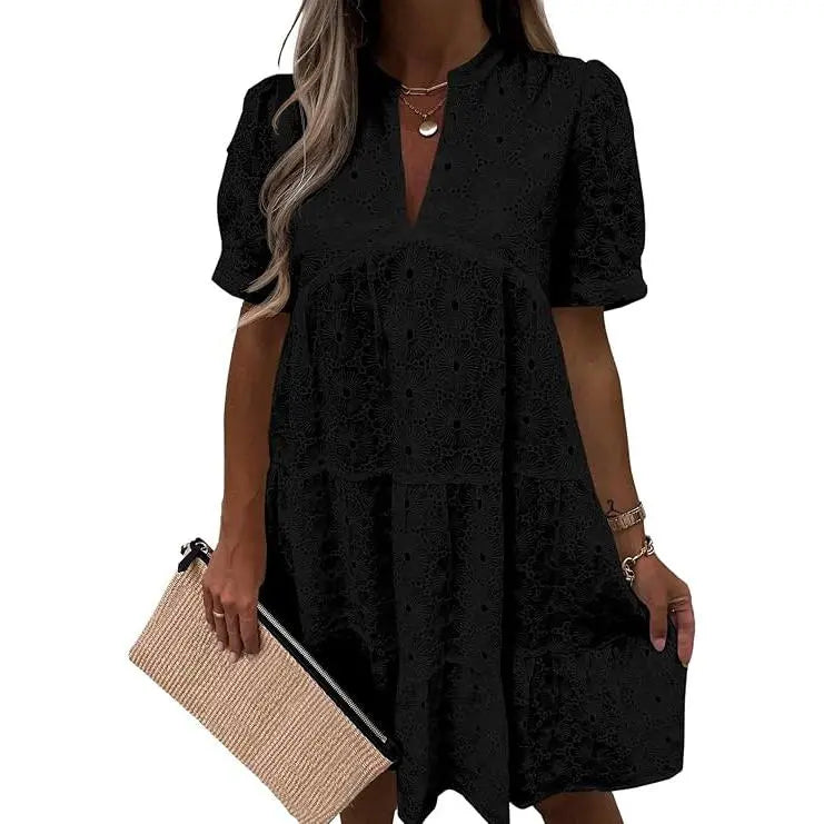 ☀️The Breezy Lace Dress That Solves "The Summer Struggle"