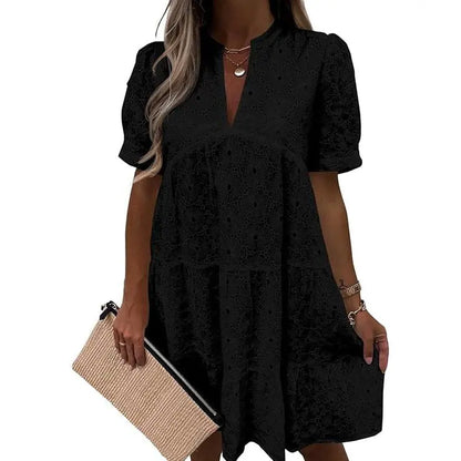 ☀️The Breezy Lace Dress That Solves "The Summer Struggle"