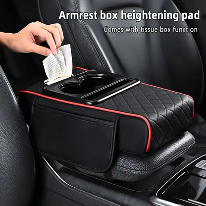 🚗✨ 4-in-1 Car Armrest Storage Organizer – Drive Smarter, Travel Better!