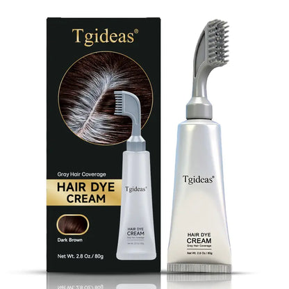 🔥Hot Sell TODAY | Instant Gray Coverage Hair Dye Comb for Men & Women