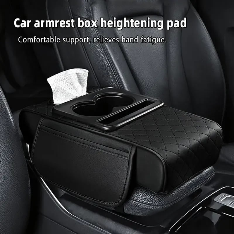 🚗✨ 4-in-1 Car Armrest Storage Organizer – Drive Smarter, Travel Better!