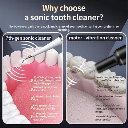 🦷✨Ultrasonic Dental Plaque Remover for Tartar & Stain Care