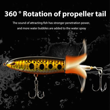 5/10pcs 🎣 Realistic ABS Fishing Lure – 13.5g Simulation Bait with 360° Spinner, Balanced Casting for Any Water
