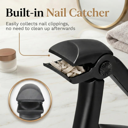 Nail Clipper for Seniors, Wide Jaw Long Handle Clipper for Thick Nails