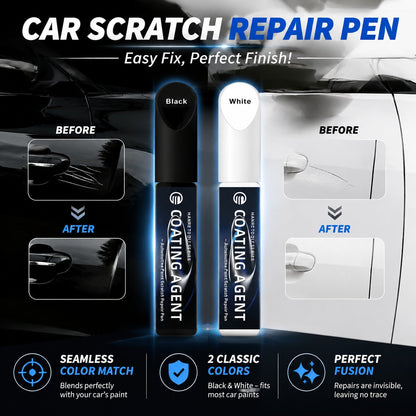 Car Scratch Repair Pen — Quick & Easy Touch-Up for Black & White Cars🚗