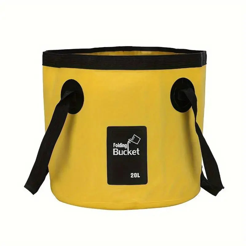 🏕️ Collapsible Water Bucket – Road Trip & Outdoor Essential